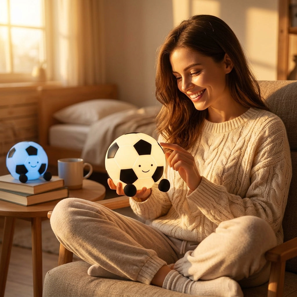 Soccer Ball Night Light